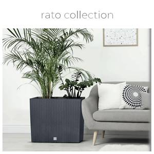 Fioriera da balcone RATO CASE, dimensioni (mm) 580x180x195, colore ocra scuro - Product Image 2