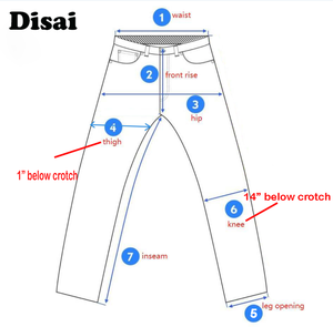 Jeans da Uomo Taglie Forti all'Ingrosso DS Personalizzati Classici Slim Fit Skinny Jeans Pronti per la Spedizione Denim Casual Elegante - Product Image 4