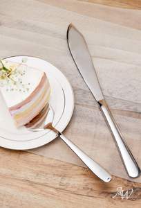 ช้อนโลหะสำหรับเสิร์ฟเค้กทำด้วยมือสร้างด้วยรายละเอียดทางศิลปะเหมาะสำหรับเป็นของขวัญให้กับคนรักเค้กและคนทำขนมปัง - Product Image 5