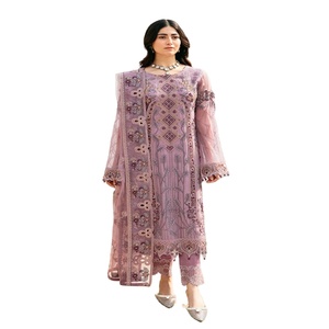 Designers Pakistani Salwar Kameez Ramsha Vol A-8 <b>Women's</b> Indian <b>Kurta</b> Set for <b>Women</b> Suit Elegant Pakistani Suits and Dresses - Product Image 1