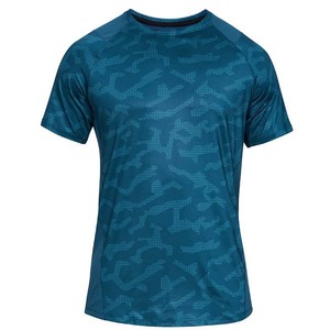Tela de algodón deportiva transpirable de secado rápido, ropa ajustada para entrenamiento físico para hombres, camisetas, precio al por mayor, camisa de estilo callejero - Product Image 3