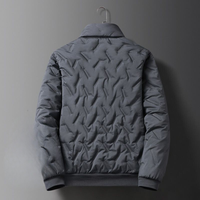 OEM individuelles Logo-Design Herren Herbst und Winter neu locker plus Samt mit verdickter Baumwoll jacke Herren warme Baumwoll jacke