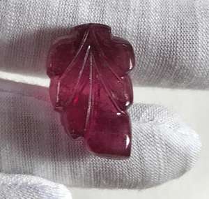 Piedra Preciosa Suelta de Turmalina Rosa Natural Tallada a Mano - Product Image 6