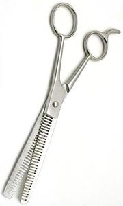 Peluquería profesional Tijeras de dientes de adelgazamiento doble Peluquería 6,5 "con cuchillas precisas sostenibles - Product Image 2