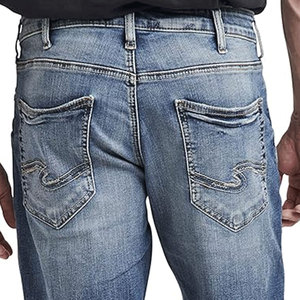 Pantalones cortos de mezclilla para hombre con logotipo personalizado, hechos de algodón, para adultos, fabricados en Pakistán. - Product Image 6