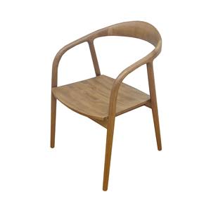 Precio al por mayor Artesanía de Vietnam Silla de comedor de madera maciza Silla de madera con cojín Embalaje personalizado - Product Image 1