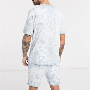 Men Sweat Suit <b>Set</b> Summer Clothing Men 2 Piece <b>Set</b> Short Sleeve Shirt and Shorts Male <b>Twin</b> <b>Sets</b> 2025 - Product Image 6