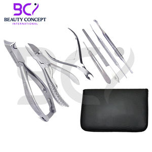 Juego de Instrumentos de Belleza para el Cuidado de las Uñas, 3 Piezas, Acero Inoxidable, Herramientas Quirúrgicas de Podología, Duraderas, Profesionales, con Apertura de Mandíbula Ancha - Product Image 4
