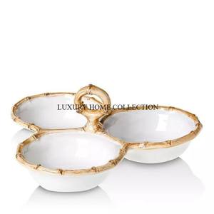 Designer Antique-inspired Metal Serving <b>Bowls</b> with Unique Swirling Shapes and Ornate Patterns for Luxury Homes - Product Image 4