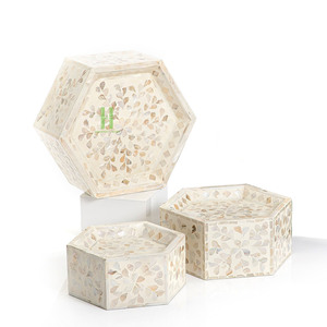 Hot Selling Ramadan Holiday Decor Mother of Pearl Stands for Cakes <b>Resin</b> <b>Epoxy</b> Mold From Vietnam - Product Image 2