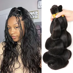 Extensiones de Cabello Vietnamita Remy Virgen a Granel, Súper Doble Trama, Cutícula Alineada, 100g para Mujer, Directo de Fábrica, Más Vendido - Product Image 1