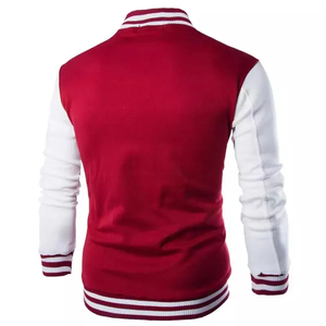 Wholesale Outdoor Streetwear <b>Jacket</b> Fashion <b>Men</b> Custom logo Baseball <b>Letter</b> College Letterman Plus Size <b>Men's</b> <b>Jacket</b> - Product Image 2