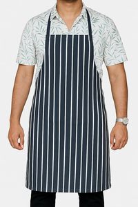 Tablier de cuisine sans manches 100% coton, tissu sergé imprimé, doux pour la maison, l'hôtel ou les restaurants, utilisation estivale, salles de bain - Product Image 5