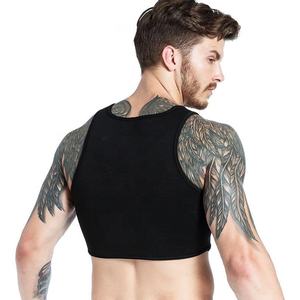 Chaleco Deportivo Ajustado para Hombre, Tejido Elástico, para Entrenamiento Cruzado y Sesiones de Cardio - Product Image 3