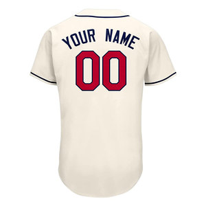 Maillot de baseball et de softball personnalisé de haute qualité respirant col en V 100% chemise de sublimation décontractée en polyester - Product Image 6