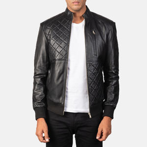 2025 /2026 veste de luxe à la mode pour hommes coupe-vent Polyester Denim et Jean tissu col tissé dernière veste en cuir pour hommes - Product Image 1
