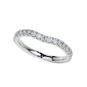 ชุดแหวนทองขาวขนาด9K/10K/14K/18K สำหรับงานแต่งงานของผู้หญิง - Product Image 5