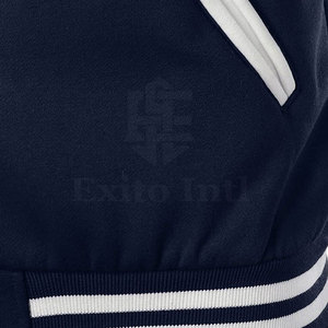 Blousons universitaires pour hommes fabriqués au Pakistan, 100 % coton, col montant, logo frontal, séchage rapide, respirants, haute qualité, hiver, personnalisables - Product Image 3