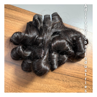 Extensions de cheveux humains indiens Remy bouclés naturels, cuticules alignées, lots de cheveux vierges, prix de gros ADITYA GLOBAL INDUSTRIES