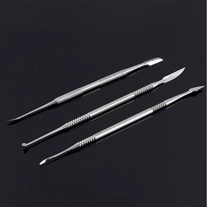 Kit de couteaux à cire dentaire, spatules, couteau à plâtre, outil pratique et polyvalent pour la sculpture de la cire dentaire, ensemble d'instruments dentaires - Product Image 3