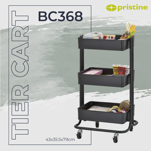 Home <strong>Storage</strong> <strong>Shelf</strong> Wholesale Taiwan Home <strong>Storage</strong> Furniture Manufacturer MIT Housewares Household TIER Rolling Metal <strong>Storage</strong> Cart - Product Image 2