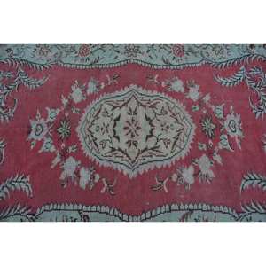 Vintage turc grande zone tapis classique rouge vert Patchwork Design laine matériel Latex Rectangle 9x12 Tabriz pour couloir chambre - Product Image 5