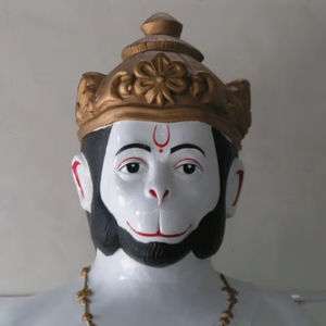 Statue de bouddha en fibre de verre légère pièce d'art intérieure/extérieure durable pour bureau à domicile et décor paysager modèle en résine grandeur nature - Product Image 1