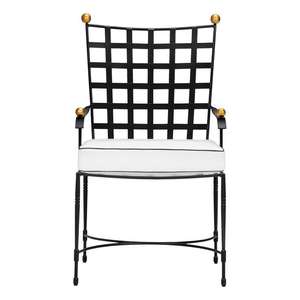 Banc de patio empilable Comfort Flex avec accoudoirs - Banc de jardin extérieur durable pour cour et hôtel - Product Image 3