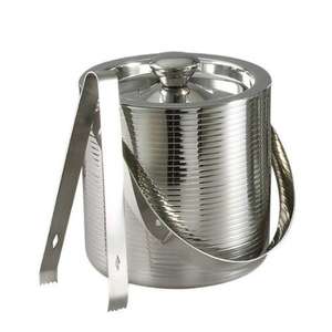 Large & Durable Stainless Steel <b>Ice</b> <b>Bucket</b> with Vacuum Insulation & Ideal for <b>champagne</b> and Wine Service - Product Image 4