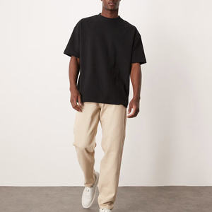 Camiseta Personalizada para Hombre, 100% Algodón, Gruesa, Talla Grande, Lisa, con Logotipo Impreso, 230g, Ecológica, de Secado Rápido, Lista para el Verano - Product Image 6