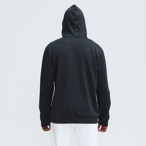 Fourniture directe d'usine vêtements pour hommes Logo personnalisable 100% coton à capuche fabrication de vêtements Streetwear sweats à capuche pour l'hiver - Product Image 4