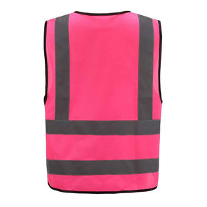 Wholesale Best Quality Reflective Safety Work Vests Comfortable Hi Vis polyester Sustainable Low MOQ Hi Vis Vests Supplier - Product Image 1