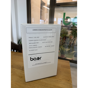 Concentrato di Limone Trasparente 10KG, Succo di Frutta e Verdura, Prodotto BIB - Product Image 1