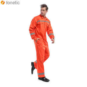 2022 mejor diseño de alta calidad Anti-Cut PP traje de protección logotipo personalizado hombres mujeres seguridad trabajo Mono ropa de trabajo - Product Image 4