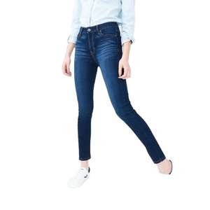 Jean évasé taille haute pour femme, coupe slim, effet push-up, style streetwear hip-hop, délavé, personnalisable, marque OEM - Product Image 1