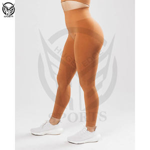 Leggings pour femmes à taille haute, effet push-up, pour le sport et le yoga, design personnalisable, meilleur prix, faible MOQ. - Product Image 4
