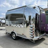 Remorque de Food Truck Personnalisable, Remorques de Restauration Rapide, Remorques de Cuisine de Rue, Café, Pizza, Équipements Complets, Chariot de Snacks de Rue