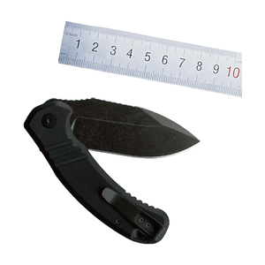 Cuchillo plegable personalizado D2 Acero G10 Mango Caza al aire libre Cuchillo de bolsillo plegable Bajo MOQ - Product Image 1