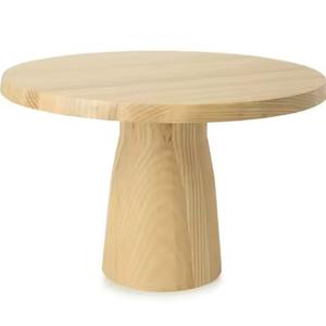 แท่นวางเค้กไม้ทรงกลมสำหรับวางขนมหวานในงานแต่งงานวันเกิดของตกแต่งโต๊ะวางคัพเค้กถาดเสิร์ฟขนมแบบชนบทบ้านไร่ - Product Image 1