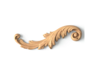 2025 Customized Solid Wood Floral Carving Onlays Sculpture <b>Kitchen</b> <b>Furniture</b> Cabinet Decoration Wood Applique Home <b>Furniture</b> - Product Image 2