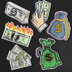 แผ่นปักเลื่อมทำด้วยมือแผ่นพีวีซีดีไซน์เงินแผ่นผ้าแคนวาสแบบรีดติดออกแบบได้ตามต้องการ - Product Image 4