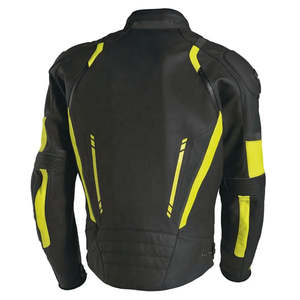 Kivotech Veste en cuir véritable de qualité supérieure pour hommes Vestes de course de moto unisexe - Product Image 2
