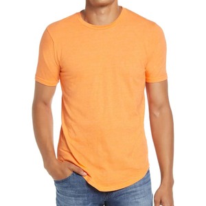 Camiseta con dobladillo redondo para gimnasio y fitness para hombres, camisetas para hombres y hombres a un precio con descuento, camisetas de entrenamiento con hombros caídos - Product Image 5