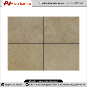 Carreau de calcaire indien jaune Tandur élégant et durable pour les comptoirs et les murs faciles à entretenir Surface polie - Product Image 6