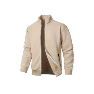Sweats à capuche classiques décontractés pour hommes pour l'automne, service OEM disponible, sweats à capuche très élégants avec fermeture éclair sur le côté, tissu thermique pour homme - Product Image 3