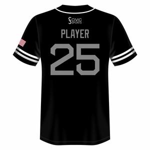 Sublimación personalizada Uniformes de béisbol de manga corta para hombres Conjuntos de camisetas Logotipo del equipo de softbol - Product Image 2