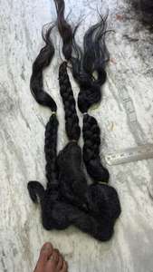 Extensions de cheveux humains vierges Remy naturelles indiennes ondulées, qualité professionnelle, 30 pouces, noires, double trame machine, qualité supérieure - Product Image 5