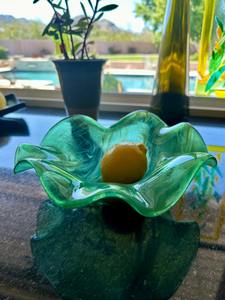 Bol alimentaire en résine époxy durable avec des tourbillons de couleurs accrocheuses, bol alimentaire en résine époxy de qualité supérieure pour la vaisselle moderne - Product Image 3