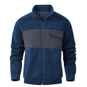 Veste d'hiver élégante en laine sherpa avec un mélange de laine de qualité supérieure et une doublure douce, veste épaisse en laine sherpa - Product Image 1