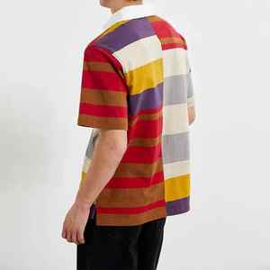 Alta calidad Hombres 100% Algodón Manga corta Casual Hombres Polo Camisa Tallas grandes Slim Fit Polos - Product Image 2